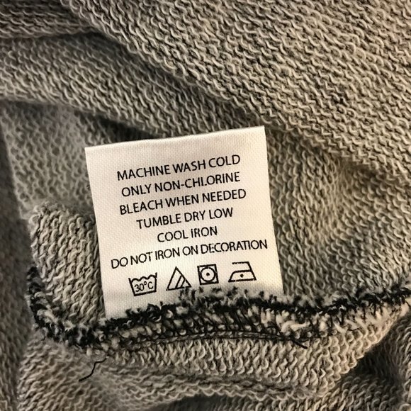 Hazel Womens Charcoal Embroidered Beaded Pullover Crew Long Sleeve Top Size M - Picture 7 of 7